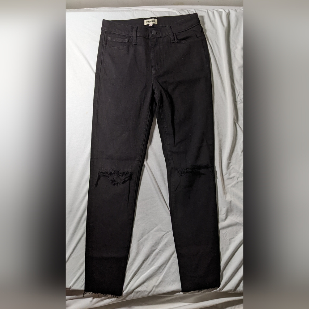 L'agence Skinny Jeans size 25 new distressed